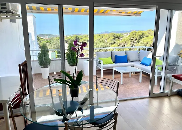 Platja De Aro Penthouse With Big Terrace شقة بلاتجا ذارو