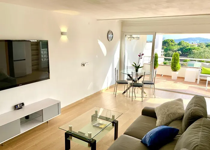 Platja De Aro Penthouse With Big Terrace Appartement Castell-Platja d'Aro