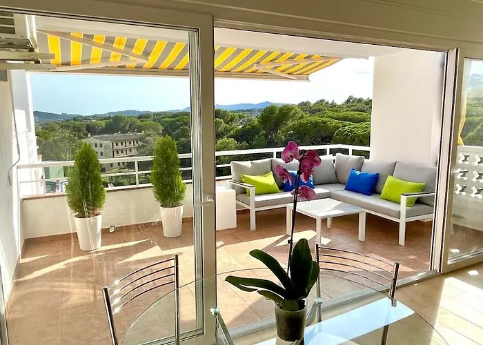 Platja De Aro Penthouse With Big Terrace Lejlighed *